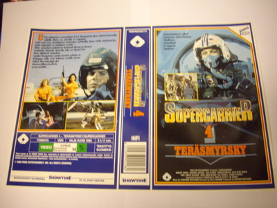 Vhs kansipaperi Fix - SUPERCARRIER 4 Teräsmyrsky