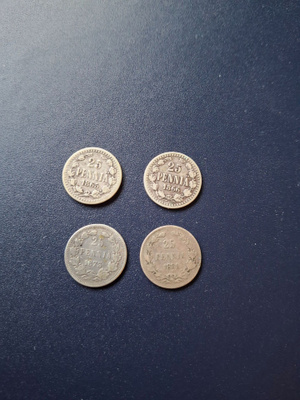 25 p 1865, 1866, 1873 ja 1889
