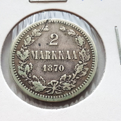 2 markkaa 1870
