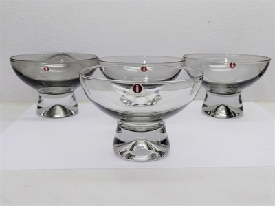 Iittala annoskulho 2092 4 kpl harmaa Tapio Wirkkala
