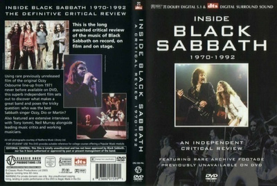 Inside Black Sabbath - A Critical Review 1970-1992 DVD