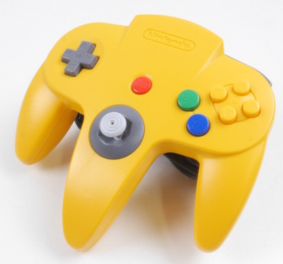Nintendo 64 Yellow Controller (Refurbished)