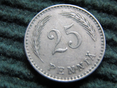 25 penniä 1925