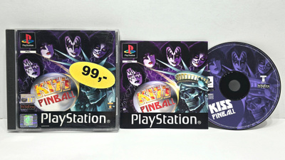 PS1 - Kiss Pinball (CIB)
