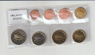 Irlanti v 2005, 1c--2E sarja , UNC