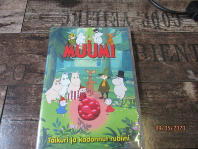 Muumi dvd: Taikuri ja kadonnut rubiini