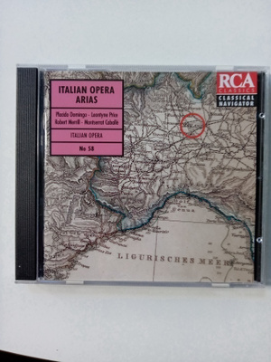 CD ITALIAN OPERA AREAS - DOMINGO, PRICE, CABALLE (Sis.pk:t)