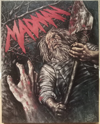 Madman (1981) OOP Vinegar Syndrome slipcover