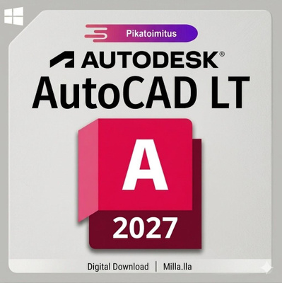 AutoCAD LT 2027 | Windows | 1 vuoden lisenssiavain