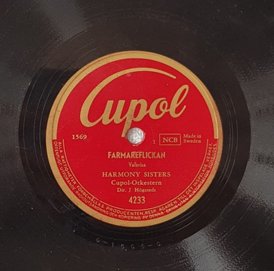 Savikiekko 1949 - Harmony Sisters - Cupol 4233