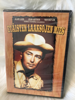 ETÄISTEN LAAKSOJEN MIES   (SHANE) UUSI,MUOVEISSA SUOMI VERSI