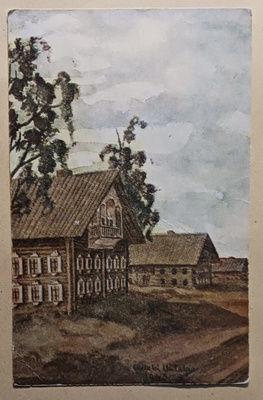 Heikki Viitala: Karjalaistalo Mäenselässä, Kenttäpostia 1944