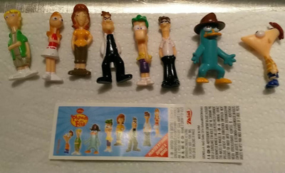 Zaini figuurit Phineas & Ferb