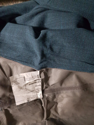 Kivik kahden (2) istuttava Hillared Dunkel Blau / tummansini