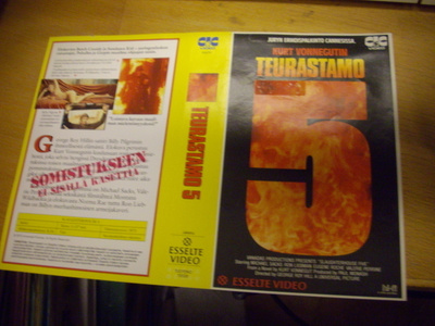 Vhs kansipaperi Fix - TEURASTAMO 5  ( Sis.postikulut )