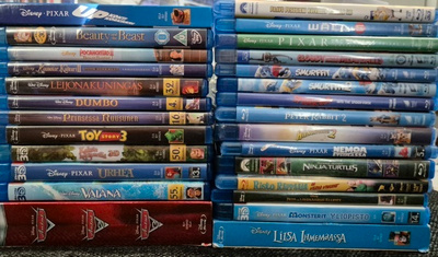 Lasten elokuvia 29 kpl -Blu-Ray