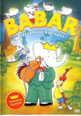 dvd, Babar - Elefanttien kuningas [piirretty]