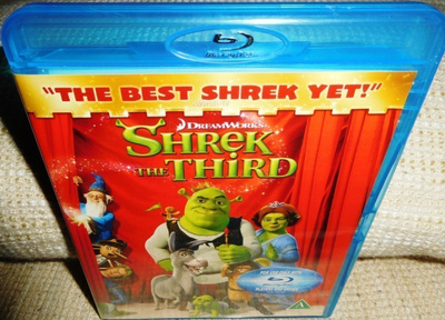 Shrek Kolmas Blu-ray
