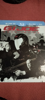 G.i. Joe retaliation steelbook 3D+ bluray +dvd