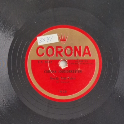 Savikiekko - Corona Jousiorkesteri - Corona EA 8012