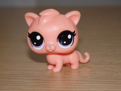 LITTLEST PET SHOP oranssi Bobbi Catson KISSA #3-127