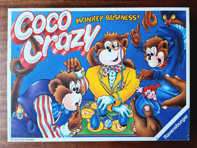 Coco Crazy Lautapeli. Se alkuperäinen Ravensburger  1992