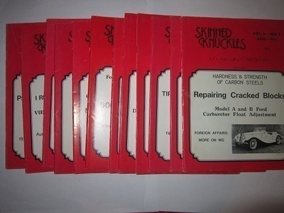 SKINNED KNUCKLES  AUTOLEHTIÄ  1-12 / 1981