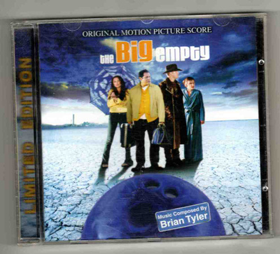 The Big Empty (Brian Tyler) Soundtrack /Score LTD CD
