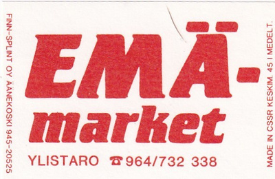 Ylistaro, EMÄ - market  b689