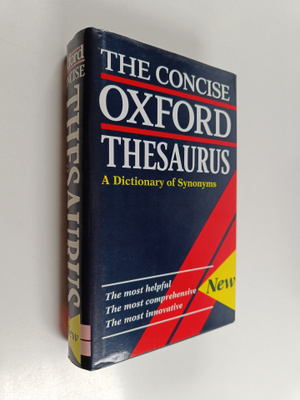 Betty Kirkpatrick : The concise Oxford thesaurus