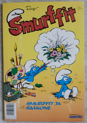 Smurffit ja sääkone , lukematon