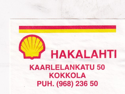 Kokkola, Hakalahti,  SHELL   s19