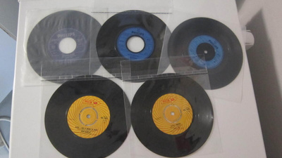 5. ulkomainen iskelmä pop 7" 10 kpl
