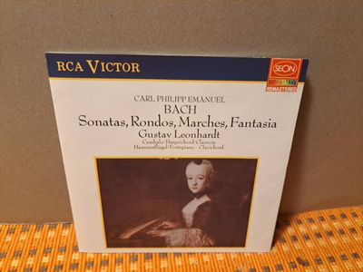 C.P.E. Bach:Sonatas,Rondos,Marches,Fantasia-G.Leonhardt CD