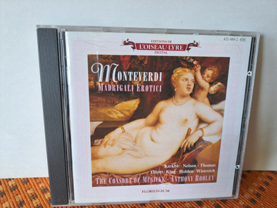 Monteverdi:Consort of musice-Madrigali erotici-Rooley CD