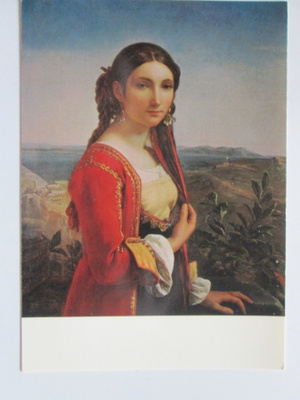 KULKEMATON LOUIS-LEOPOLD ROBERT MÄDCHEN AUS RETUNA 1822