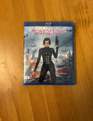 Resident evil: retribution  blu-ray
