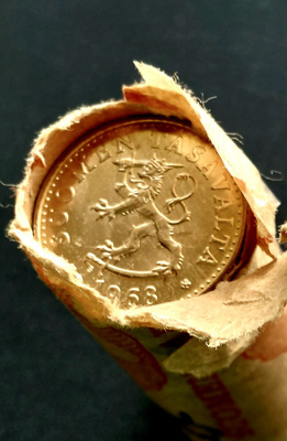 20 penniä 1968 *UNC*