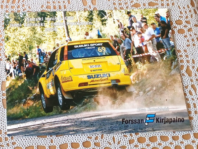 Ralliauto v.2004 Suzuki Ignis S1600 uudenveroinen