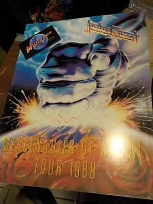 JUDAS PRIEST - MERCENARIES OF METAL TOUR 1988 KIERTUEKIRJA