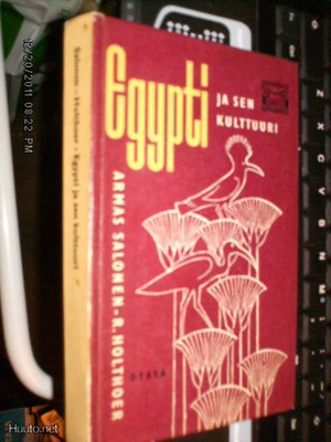 Salonen - Holthoer  EGYPTI JA SEN KULTTUURI (1p.1963) Sis.pk