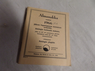 huuda syntymavuotesi almanakka 1966