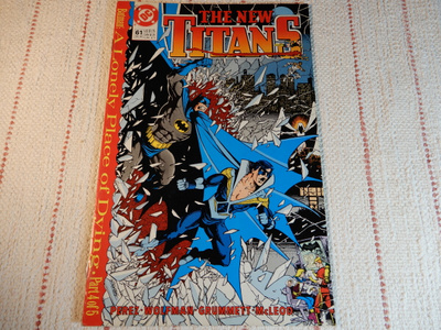 DC:  THE NEW TITANS (61 DEC 1989)  BATMAN
