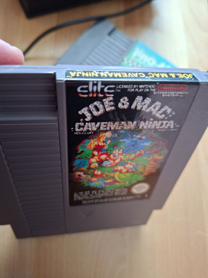 NES Joe & Mac Caveman Ninja PAL A