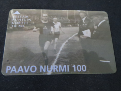 Puhelukortti - Paavo Nurmi Marathon