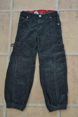 Kappahl tummanharmaat sammarihousut 116cm