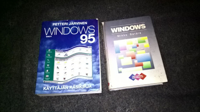 windows 95 ja windows ohjekirjat