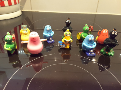 Barbapapa figuuri 10 kpl