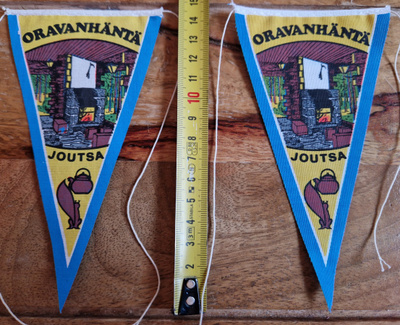 Oravanhäntä Joutsa Vintage Pieni Matkailuviiri