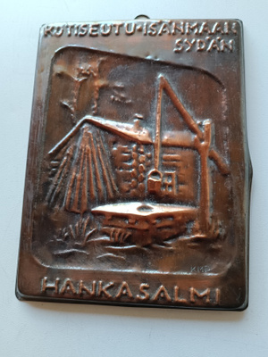 Hankasalmi kuparitaulu.